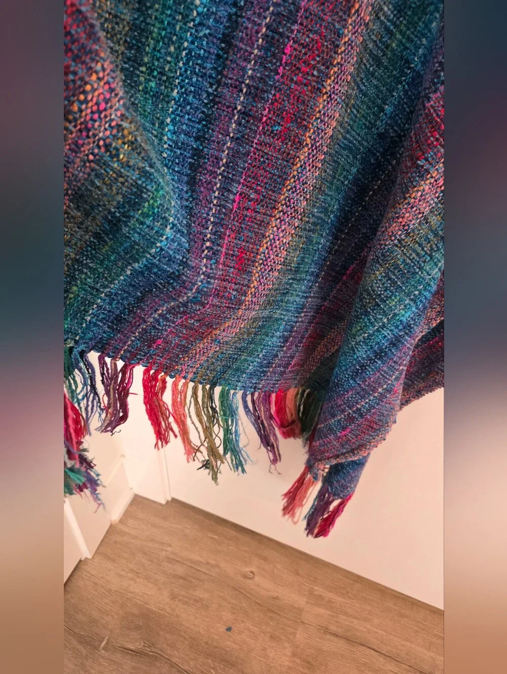 Handwoven Multicolor Shawl Wrap